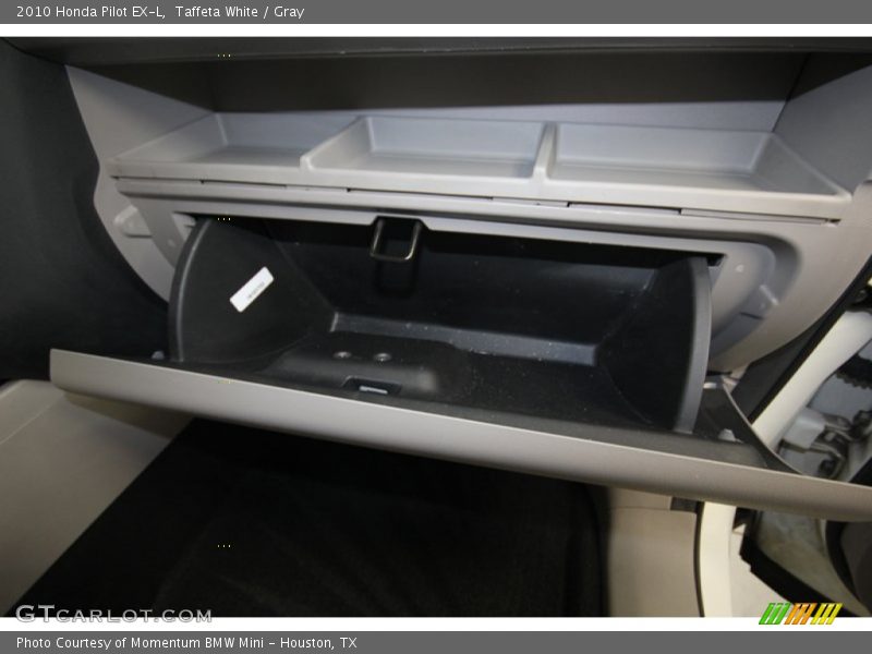 Taffeta White / Gray 2010 Honda Pilot EX-L