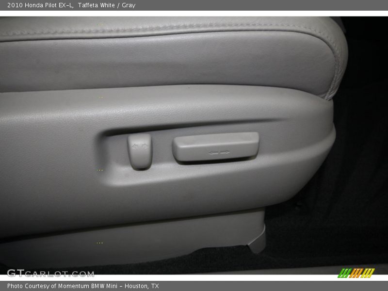 Taffeta White / Gray 2010 Honda Pilot EX-L