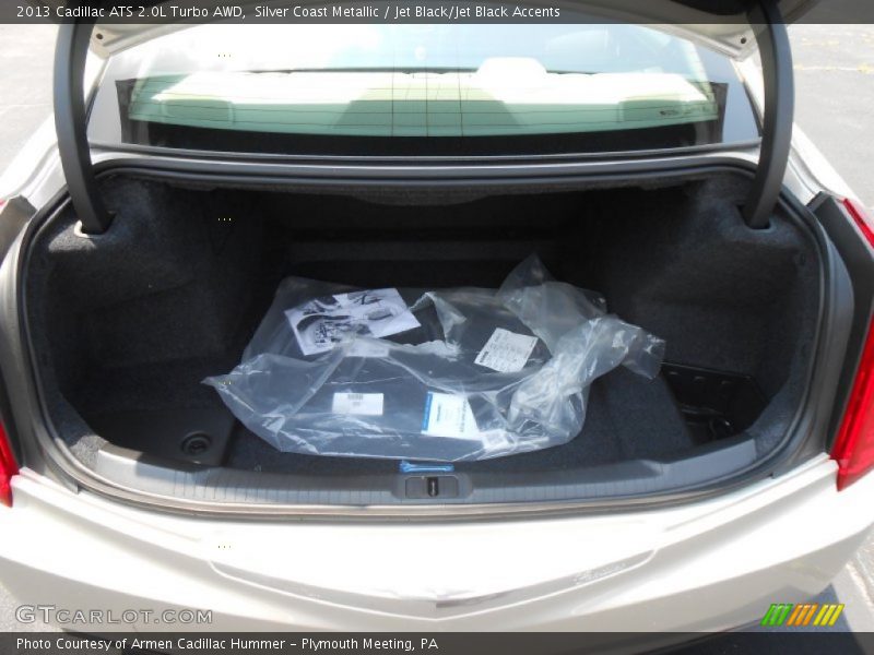 Silver Coast Metallic / Jet Black/Jet Black Accents 2013 Cadillac ATS 2.0L Turbo AWD