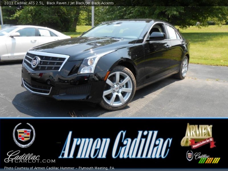 Black Raven / Jet Black/Jet Black Accents 2013 Cadillac ATS 2.5L
