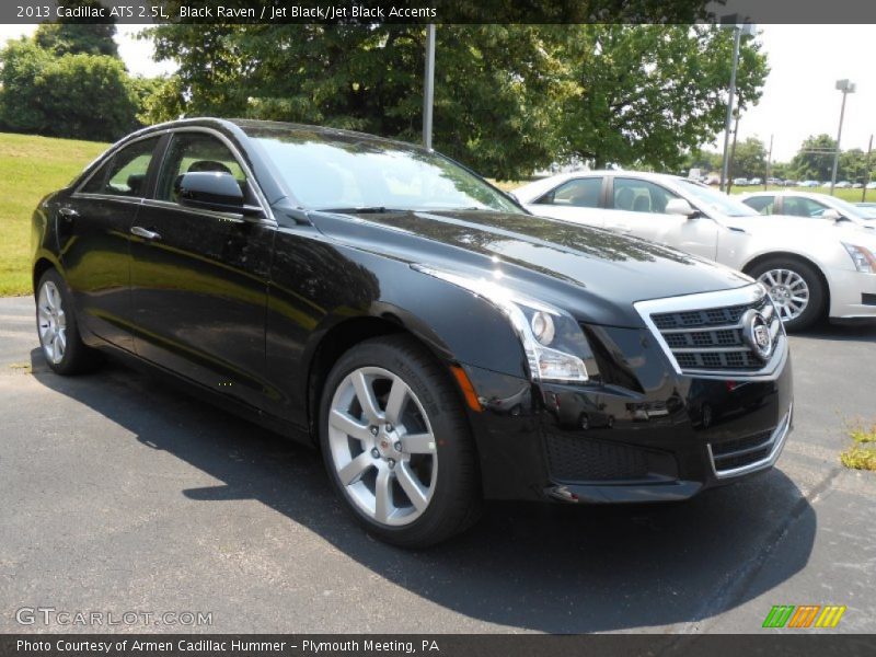 Black Raven / Jet Black/Jet Black Accents 2013 Cadillac ATS 2.5L