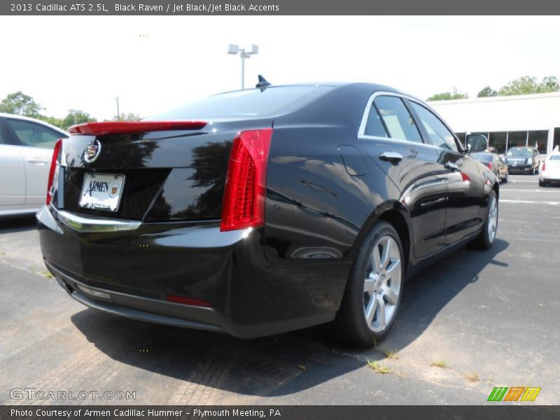 Black Raven / Jet Black/Jet Black Accents 2013 Cadillac ATS 2.5L