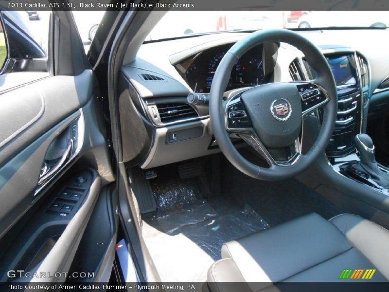 Black Raven / Jet Black/Jet Black Accents 2013 Cadillac ATS 2.5L