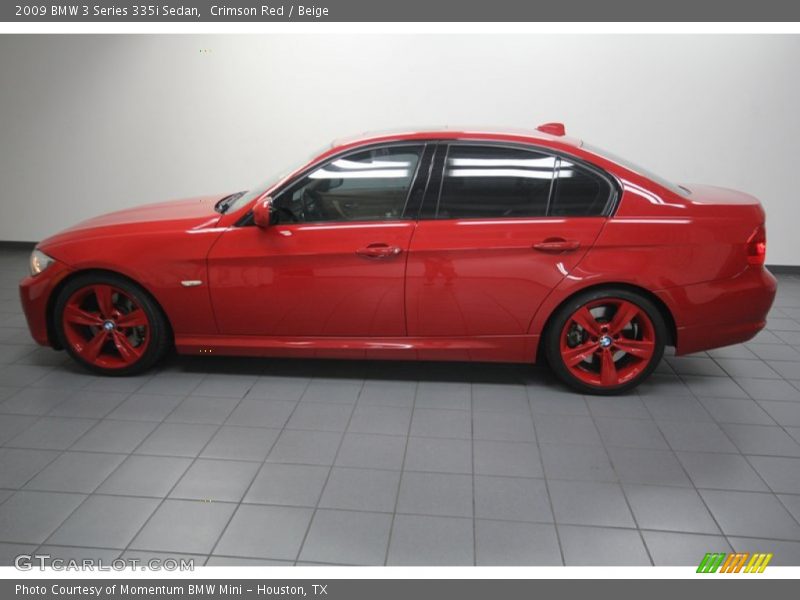  2009 3 Series 335i Sedan Crimson Red