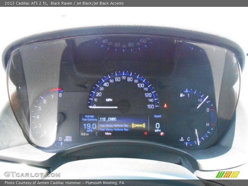 Black Raven / Jet Black/Jet Black Accents 2013 Cadillac ATS 2.5L