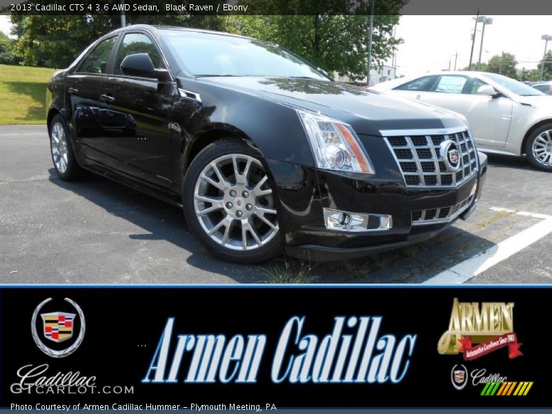 Black Raven / Ebony 2013 Cadillac CTS 4 3.6 AWD Sedan