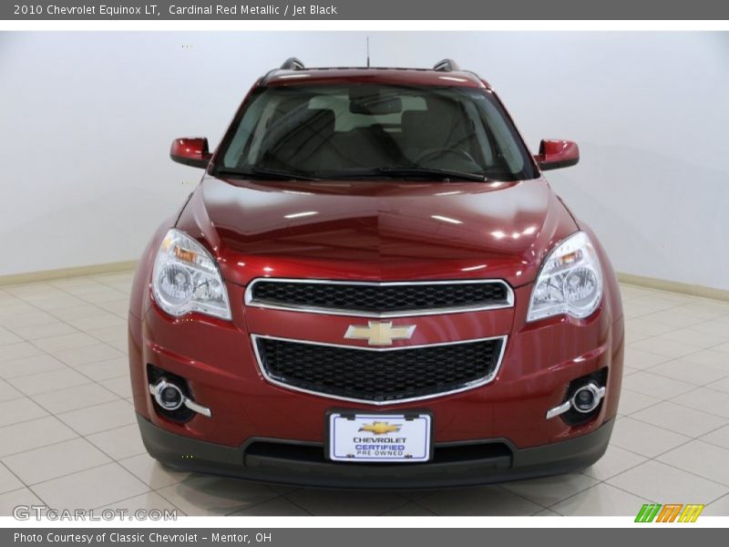 Cardinal Red Metallic / Jet Black 2010 Chevrolet Equinox LT