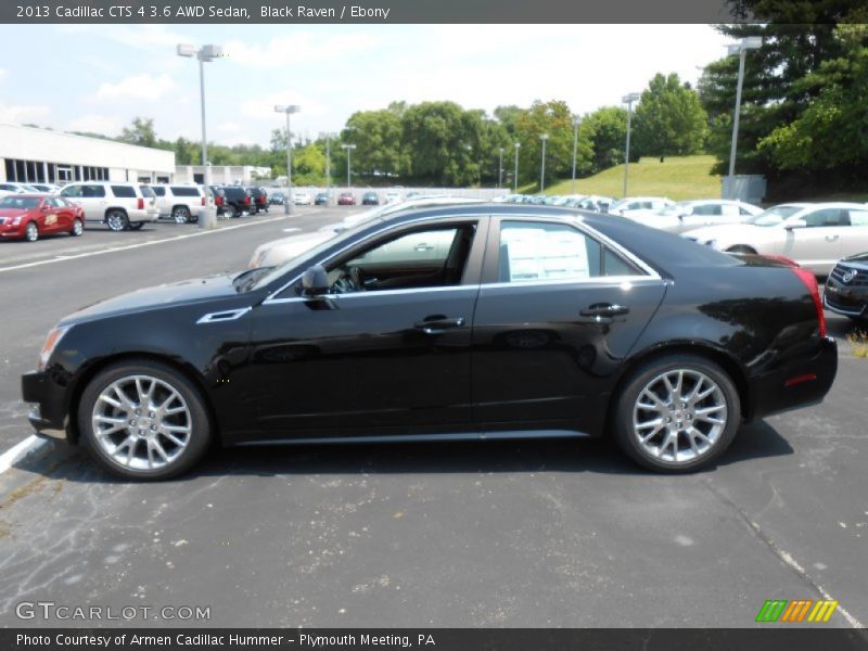 Black Raven / Ebony 2013 Cadillac CTS 4 3.6 AWD Sedan