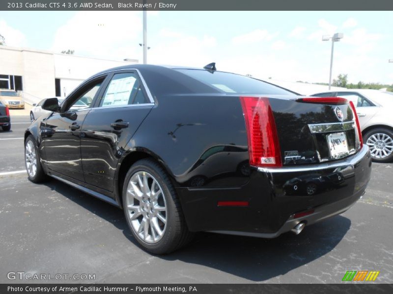 Black Raven / Ebony 2013 Cadillac CTS 4 3.6 AWD Sedan