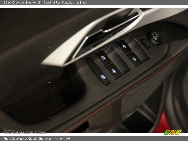 Cardinal Red Metallic / Jet Black 2010 Chevrolet Equinox LT