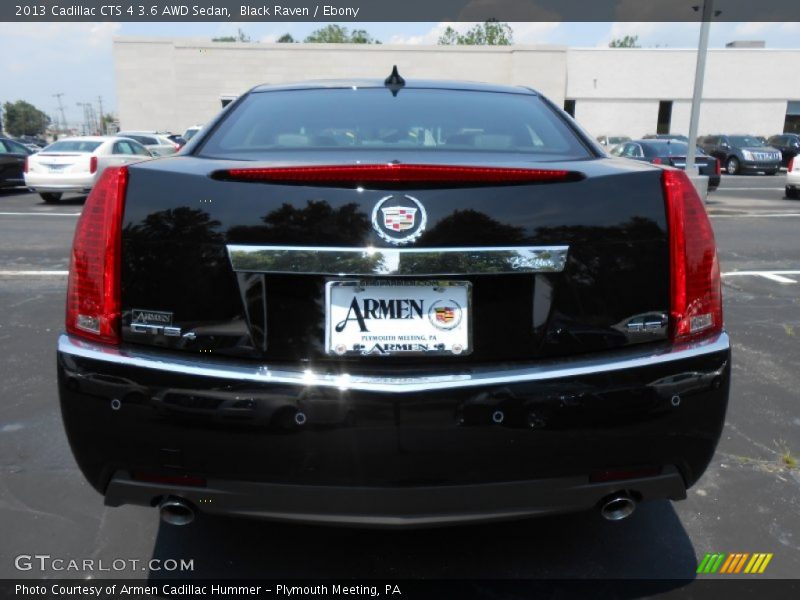 Black Raven / Ebony 2013 Cadillac CTS 4 3.6 AWD Sedan