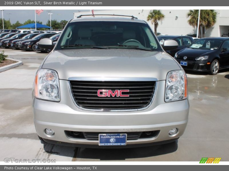 Silver Birch Metallic / Light Titanium 2009 GMC Yukon SLT