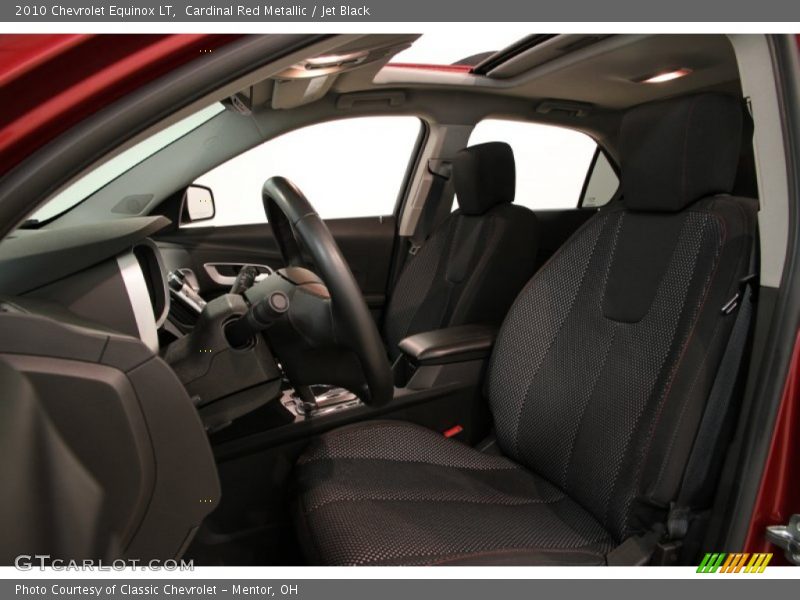 Cardinal Red Metallic / Jet Black 2010 Chevrolet Equinox LT