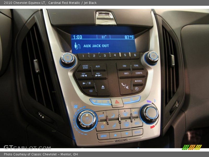 Cardinal Red Metallic / Jet Black 2010 Chevrolet Equinox LT