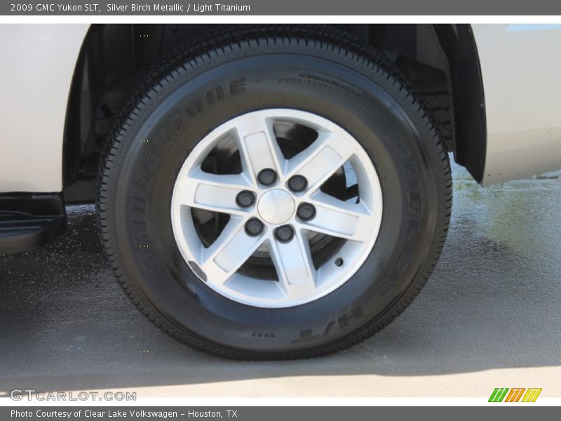 Silver Birch Metallic / Light Titanium 2009 GMC Yukon SLT