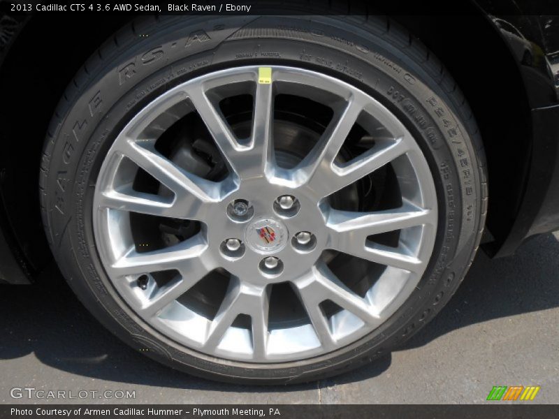 Black Raven / Ebony 2013 Cadillac CTS 4 3.6 AWD Sedan