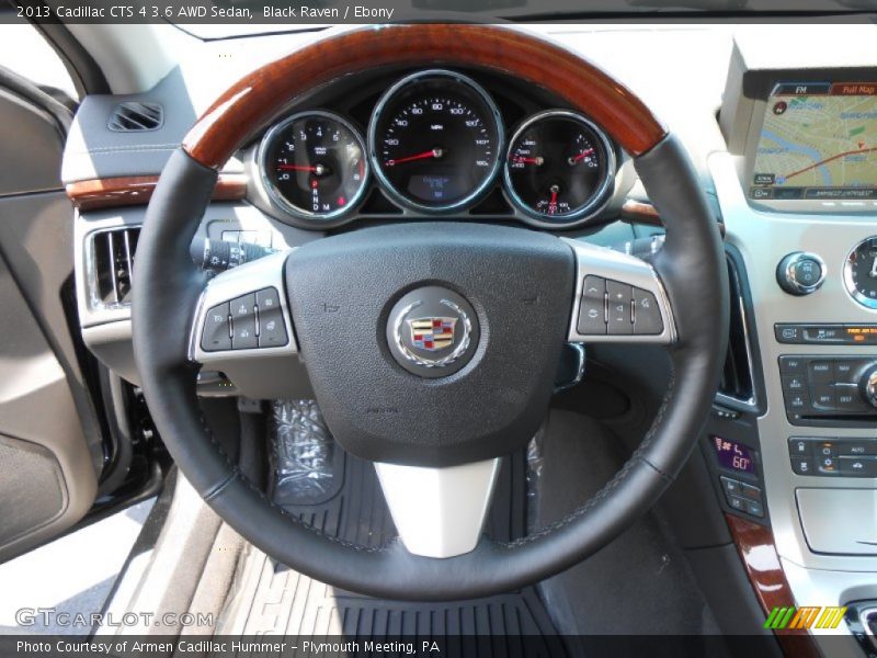 Black Raven / Ebony 2013 Cadillac CTS 4 3.6 AWD Sedan