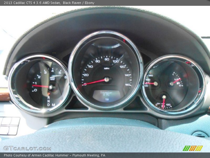 Black Raven / Ebony 2013 Cadillac CTS 4 3.6 AWD Sedan