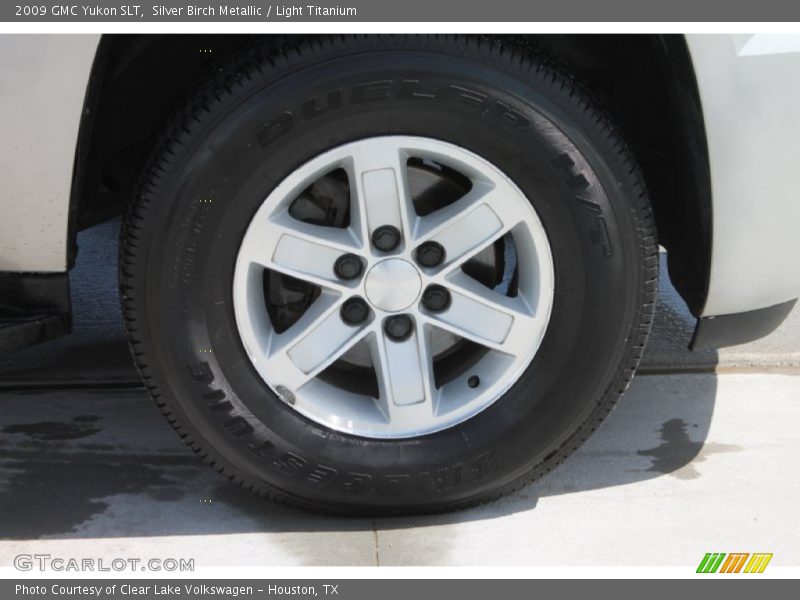 Silver Birch Metallic / Light Titanium 2009 GMC Yukon SLT