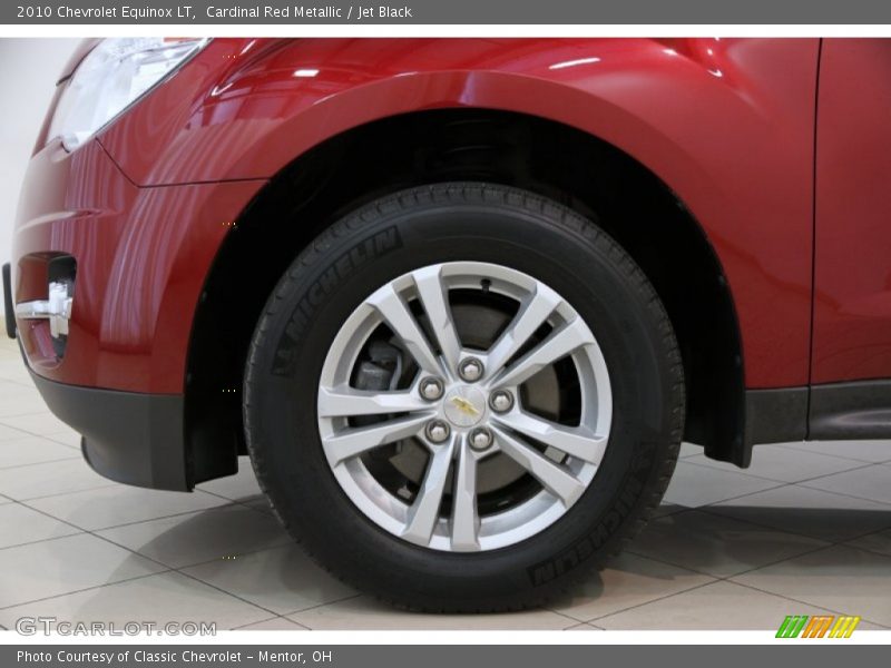 Cardinal Red Metallic / Jet Black 2010 Chevrolet Equinox LT