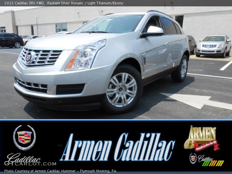 Radiant Silver Metallic / Light Titanium/Ebony 2013 Cadillac SRX FWD