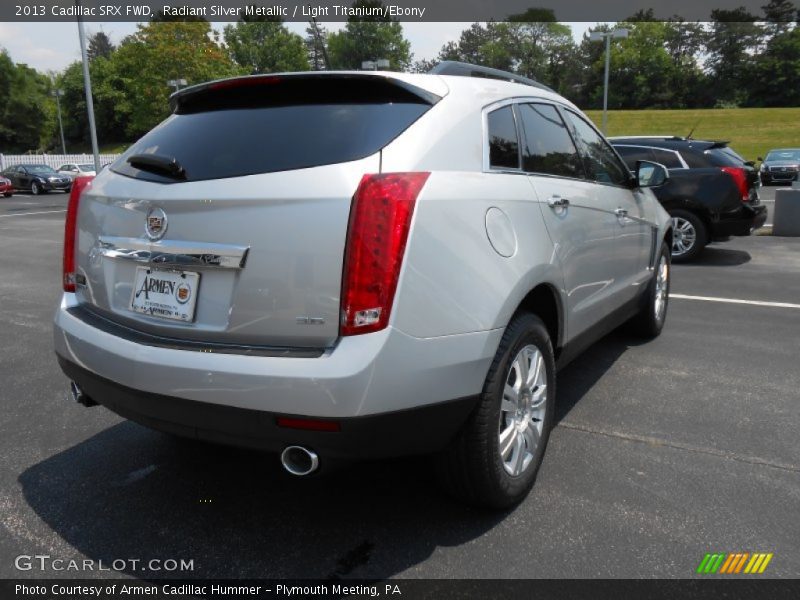 Radiant Silver Metallic / Light Titanium/Ebony 2013 Cadillac SRX FWD