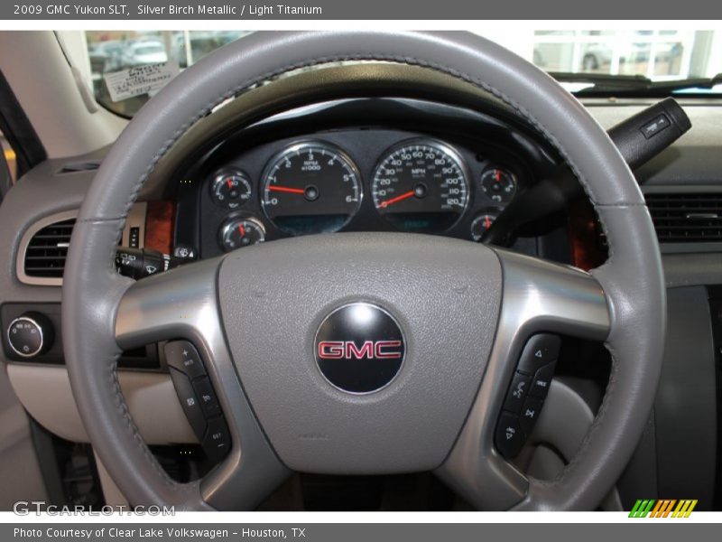 Silver Birch Metallic / Light Titanium 2009 GMC Yukon SLT