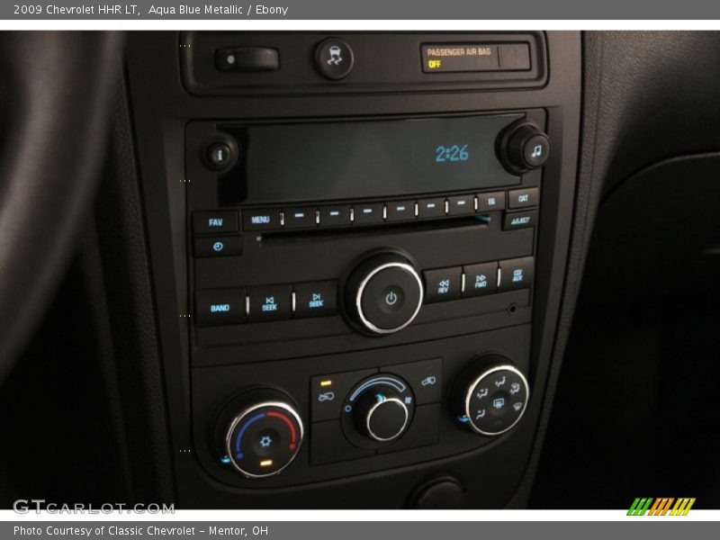 Aqua Blue Metallic / Ebony 2009 Chevrolet HHR LT