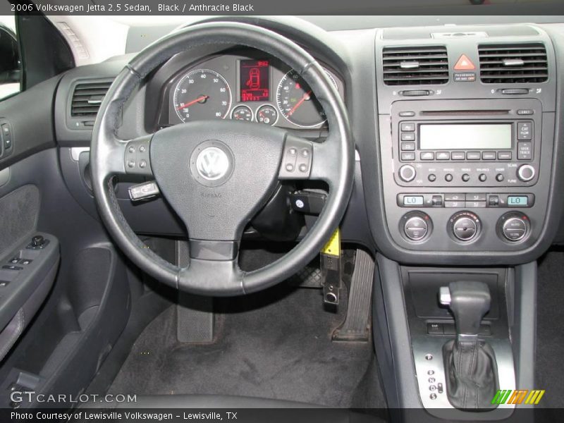 Black / Anthracite Black 2006 Volkswagen Jetta 2.5 Sedan