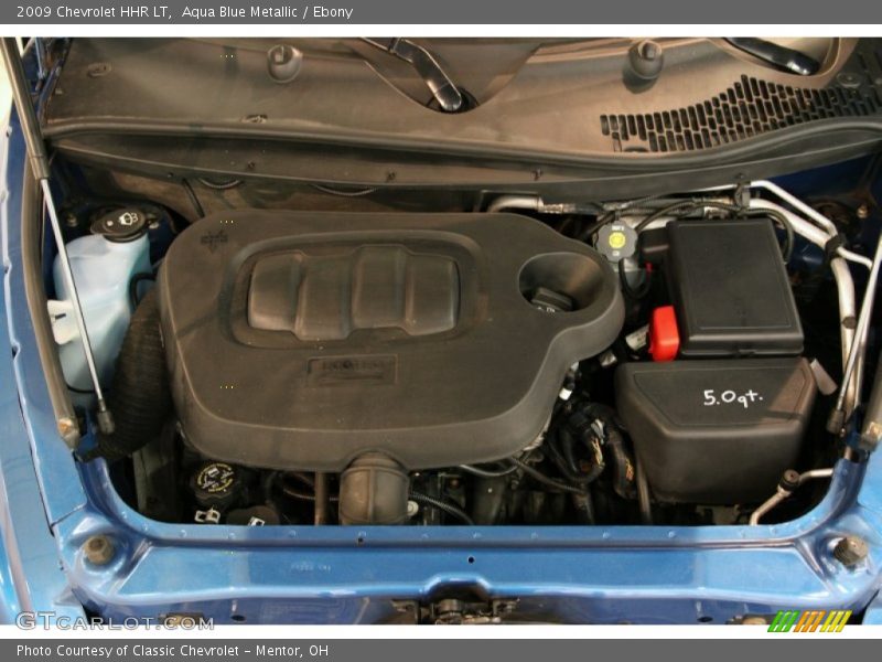 Aqua Blue Metallic / Ebony 2009 Chevrolet HHR LT