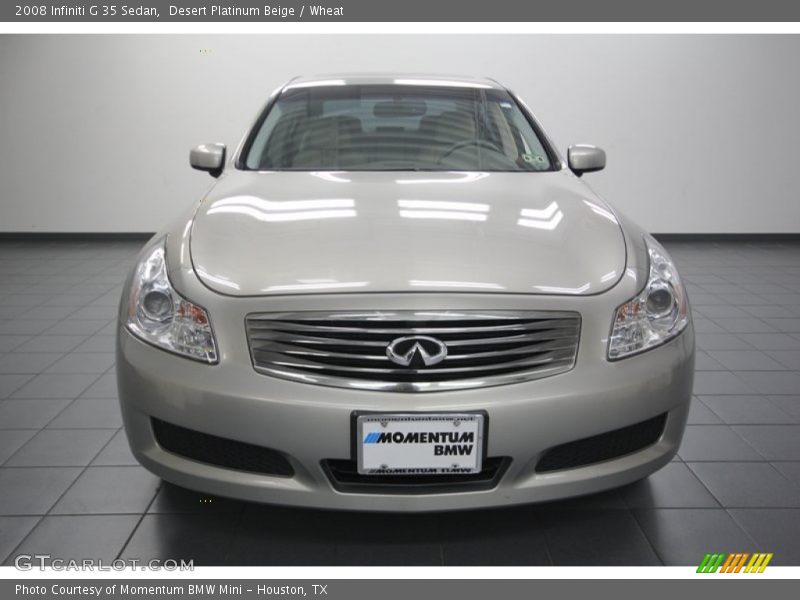 Desert Platinum Beige / Wheat 2008 Infiniti G 35 Sedan