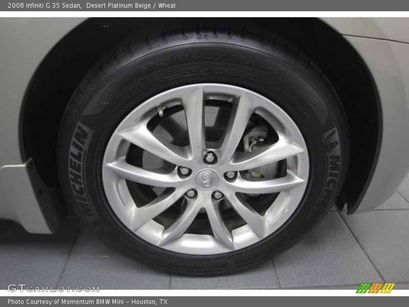 Desert Platinum Beige / Wheat 2008 Infiniti G 35 Sedan