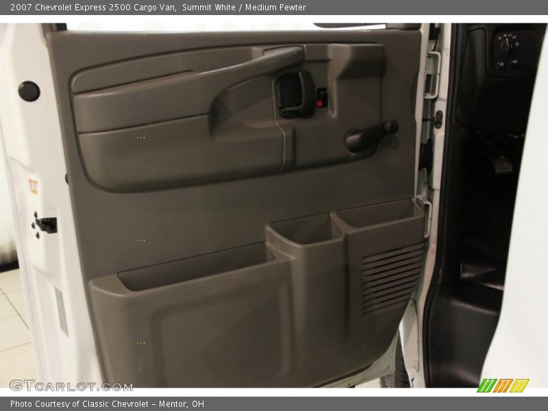Summit White / Medium Pewter 2007 Chevrolet Express 2500 Cargo Van