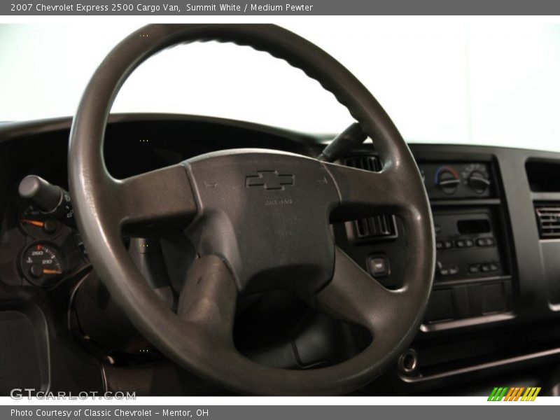 Summit White / Medium Pewter 2007 Chevrolet Express 2500 Cargo Van