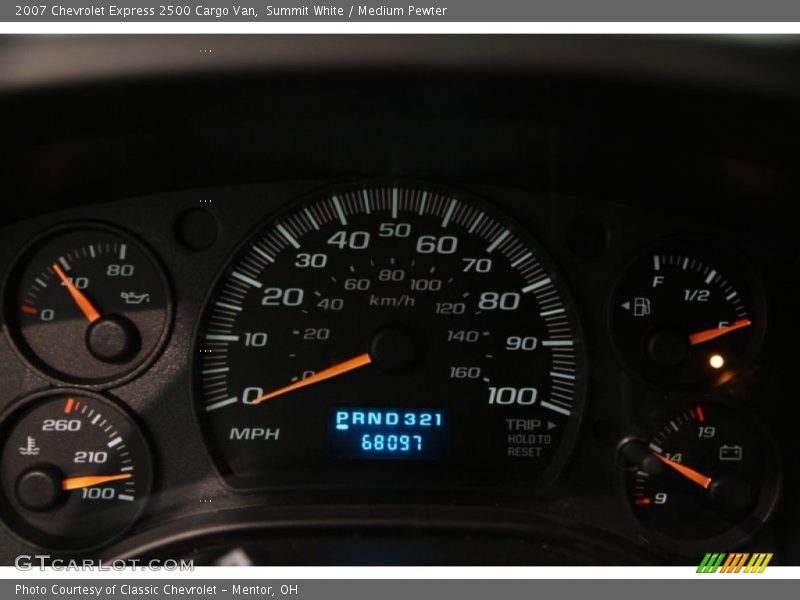 Summit White / Medium Pewter 2007 Chevrolet Express 2500 Cargo Van