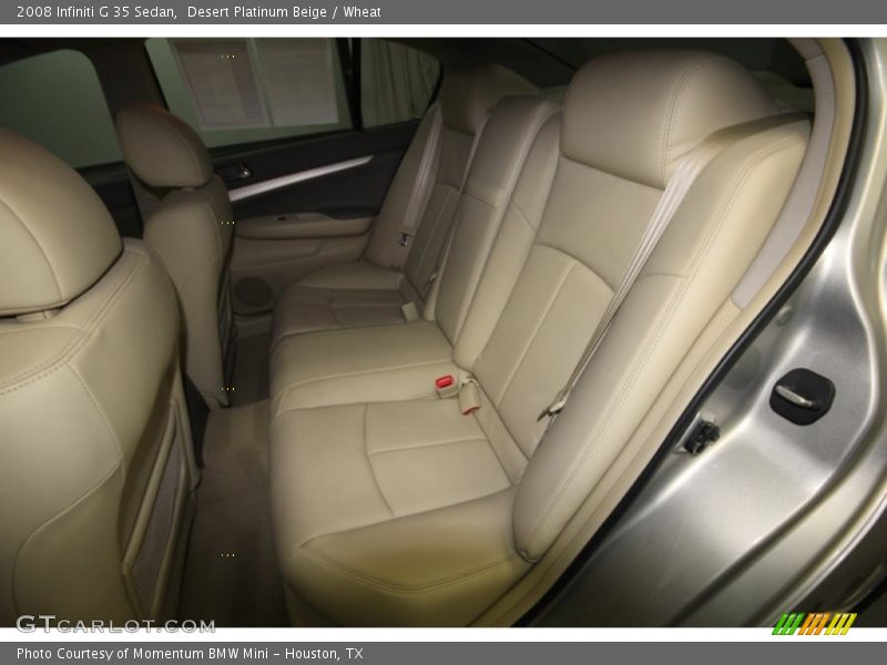 Desert Platinum Beige / Wheat 2008 Infiniti G 35 Sedan