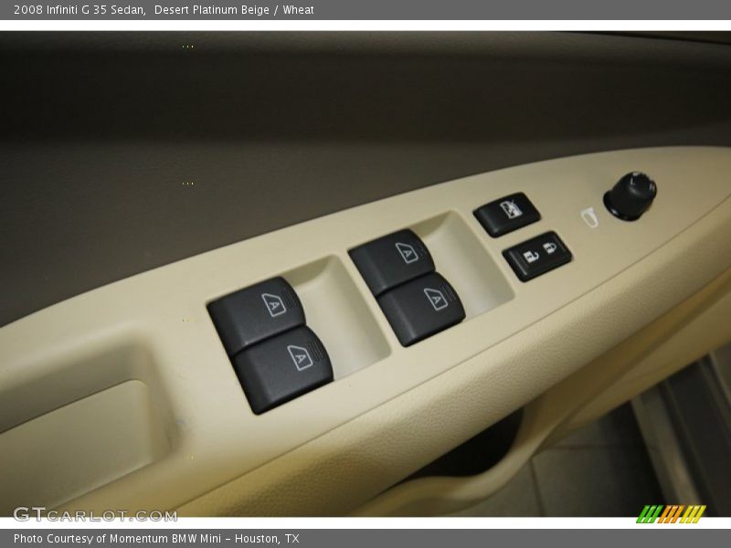 Desert Platinum Beige / Wheat 2008 Infiniti G 35 Sedan