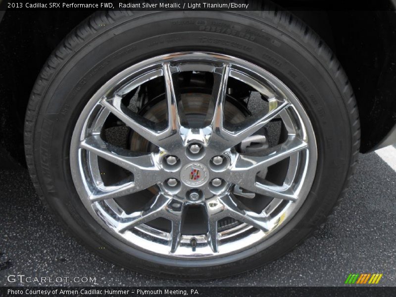 Radiant Silver Metallic / Light Titanium/Ebony 2013 Cadillac SRX Performance FWD