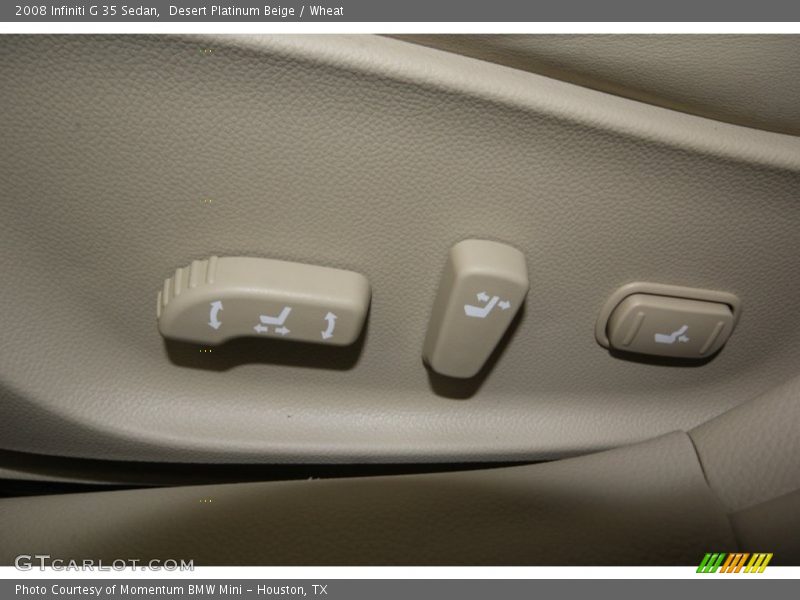 Desert Platinum Beige / Wheat 2008 Infiniti G 35 Sedan