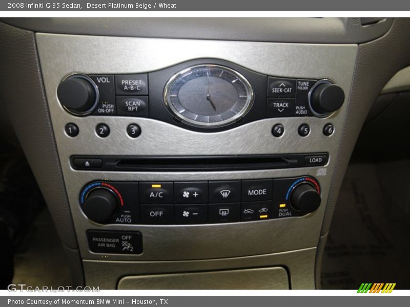 Desert Platinum Beige / Wheat 2008 Infiniti G 35 Sedan