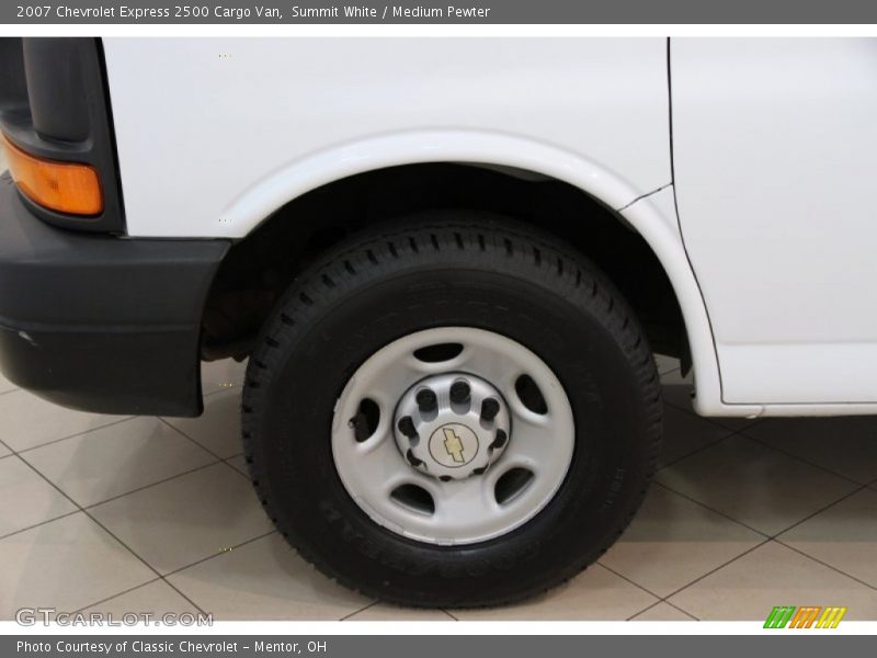 Summit White / Medium Pewter 2007 Chevrolet Express 2500 Cargo Van