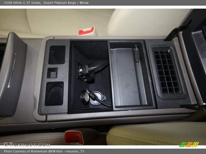 Desert Platinum Beige / Wheat 2008 Infiniti G 35 Sedan