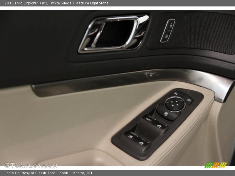 White Suede / Medium Light Stone 2011 Ford Explorer 4WD
