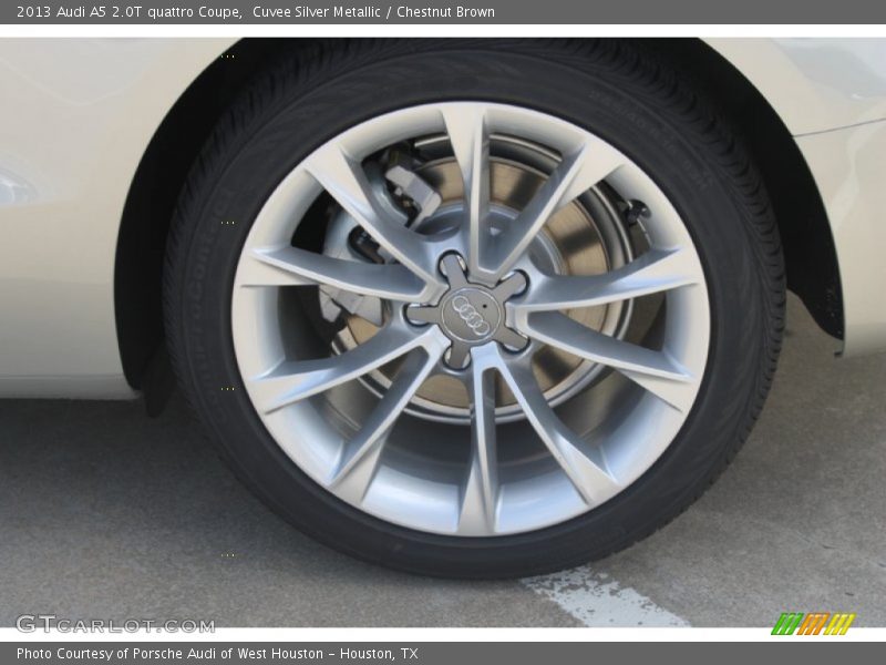 Cuvee Silver Metallic / Chestnut Brown 2013 Audi A5 2.0T quattro Coupe