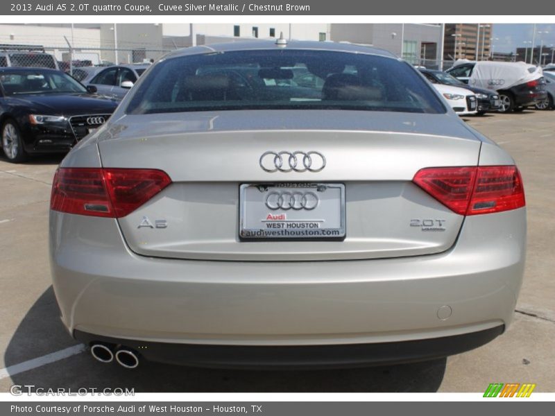Cuvee Silver Metallic / Chestnut Brown 2013 Audi A5 2.0T quattro Coupe