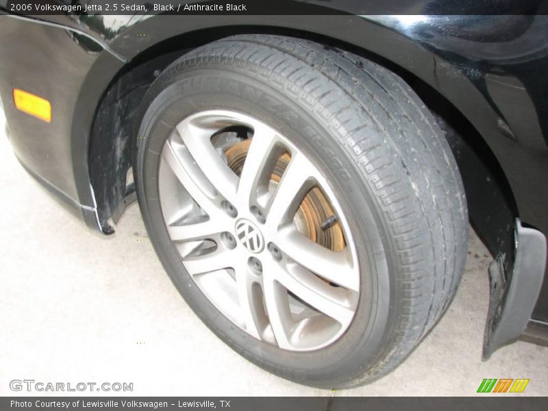 Black / Anthracite Black 2006 Volkswagen Jetta 2.5 Sedan