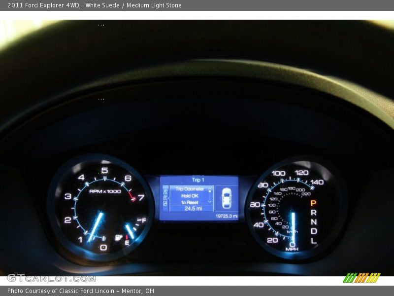  2011 Explorer 4WD 4WD Gauges