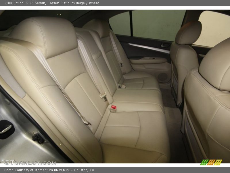 Desert Platinum Beige / Wheat 2008 Infiniti G 35 Sedan