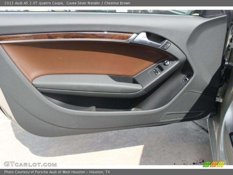 Cuvee Silver Metallic / Chestnut Brown 2013 Audi A5 2.0T quattro Coupe
