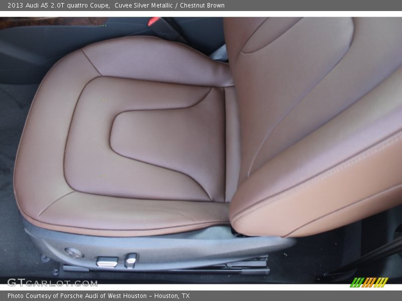Front Seat of 2013 A5 2.0T quattro Coupe